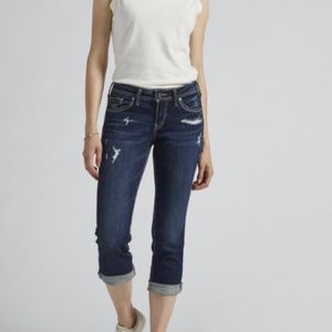 Silver Suki Capri 31/22 1/2